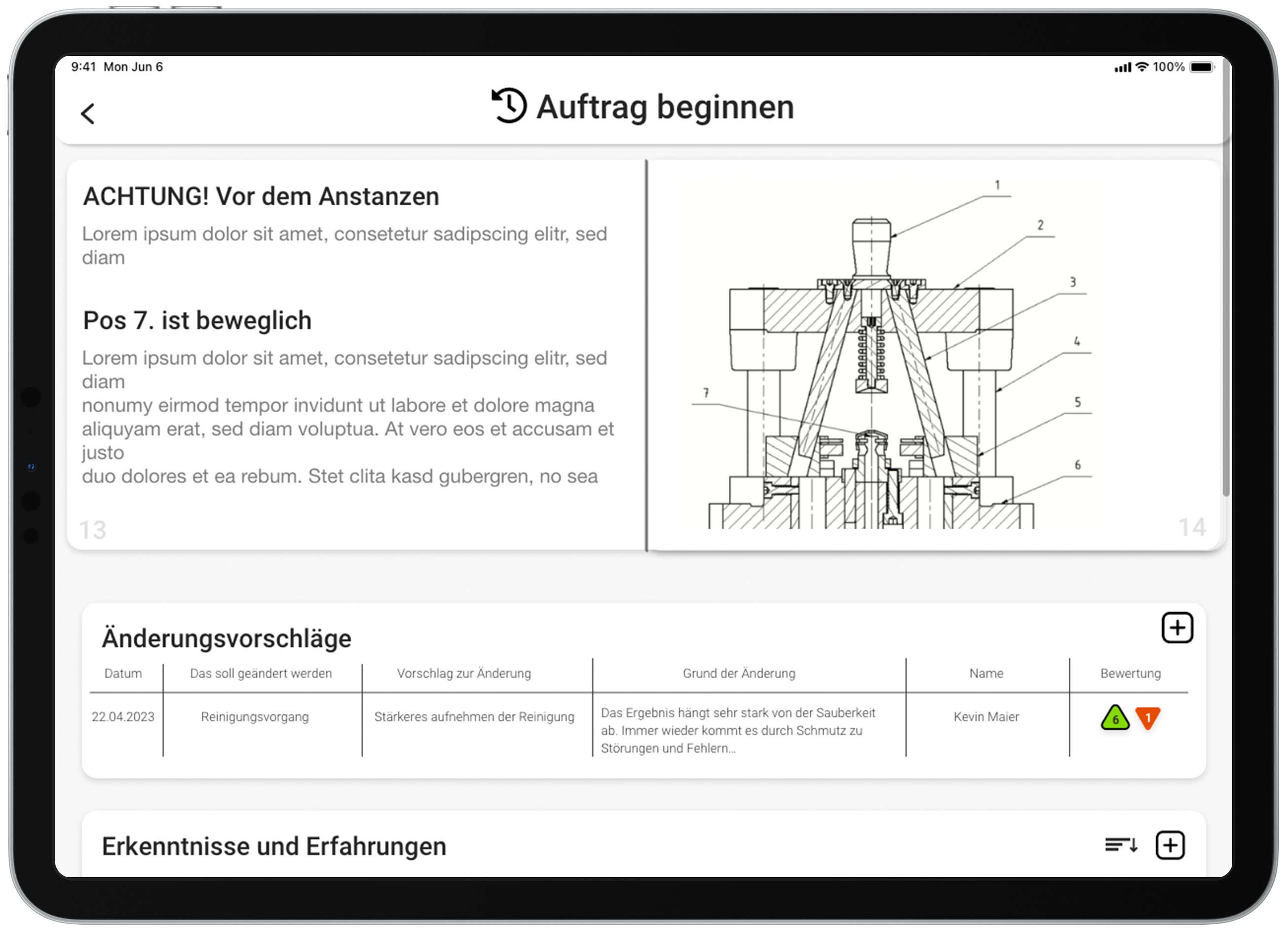 Arbeitsablauf
